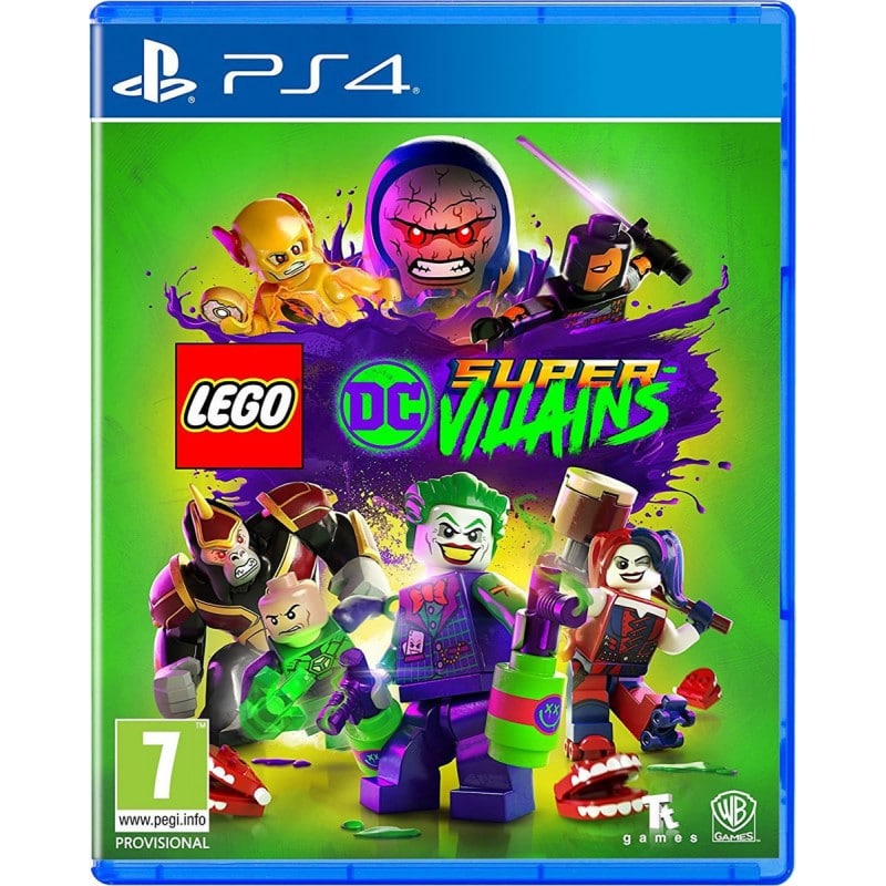 ps4 game lego dc super vilains