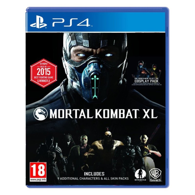 ps4 game mortal kombat xl