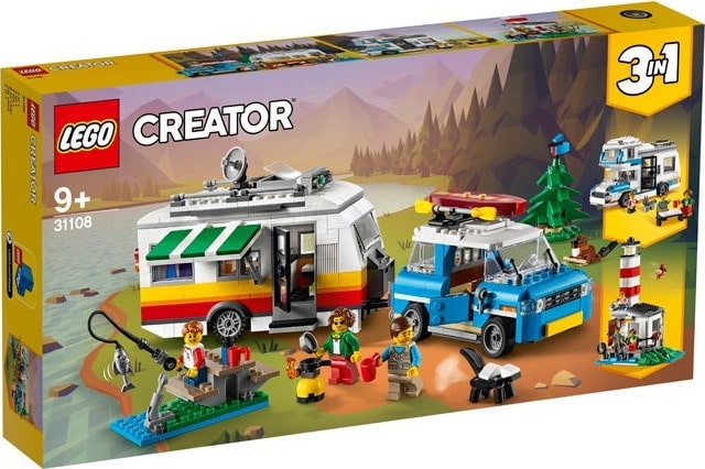 lego caravan family holiday